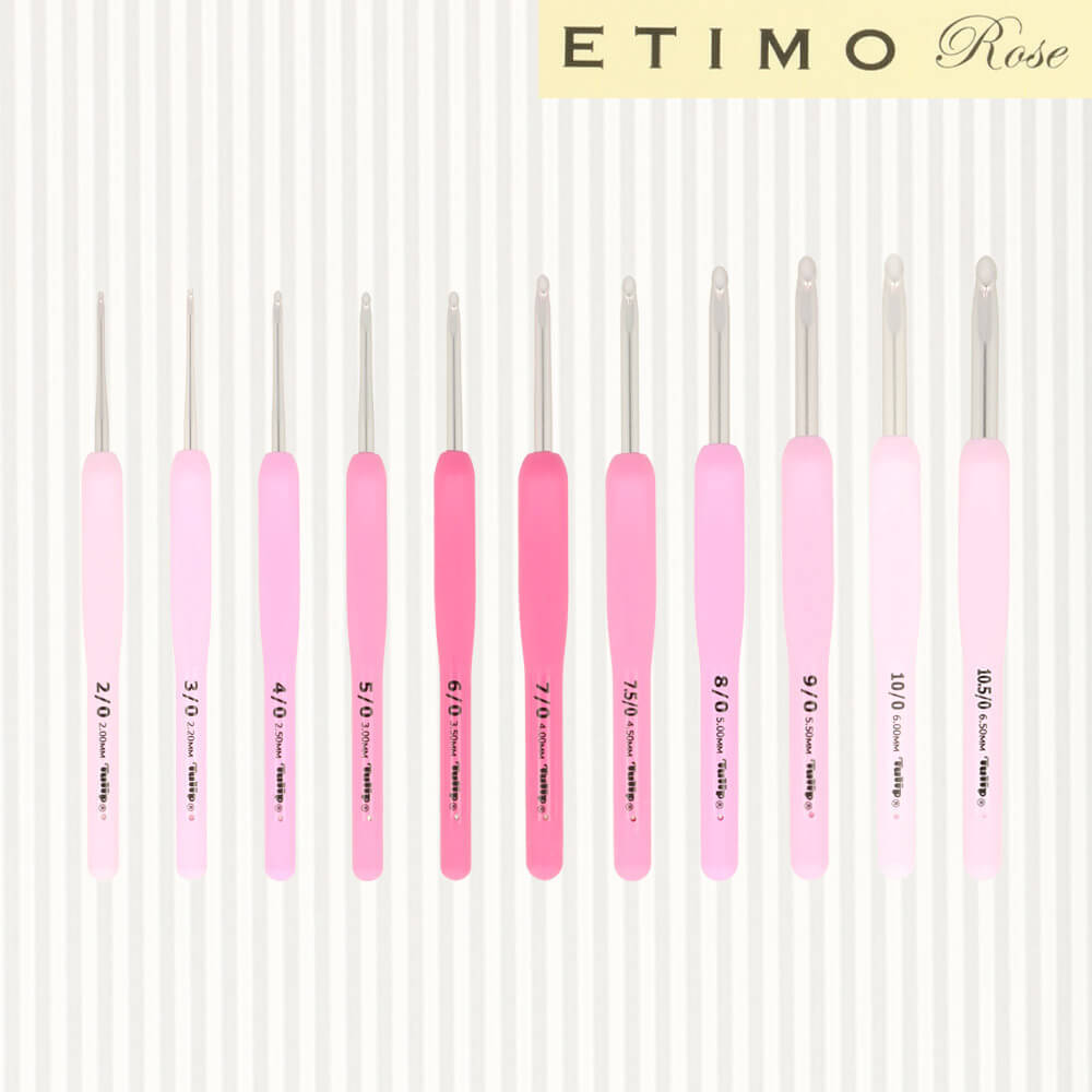 Tulip Etimo Rose Häkelnadel Softgriff – Bild 4